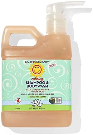 California Baby Calming Shampoo and Bodywash - 17.5 fl oz