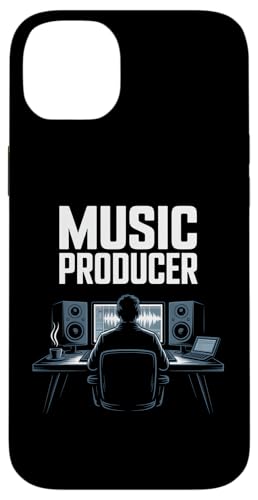 Music Producer Studio Setup DAW Waveform Monitor X}zP[X iPhone 14 Plus p