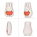 Miffy Bedding Plush Pillow – Soft Plush Throw Pillow for Bedroom Office Decor & Gifts, 14 inch Tall, (100% Officially Licensed Product) by Franco Collectibles