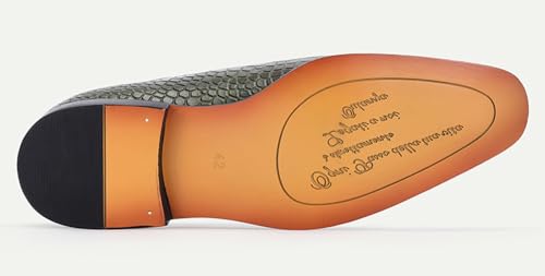 Santimon Men's Oxfords Formal Dress Shoes - Fashion Prom Wingtip Derby for Business Casual, Weddings & Special Occasions2