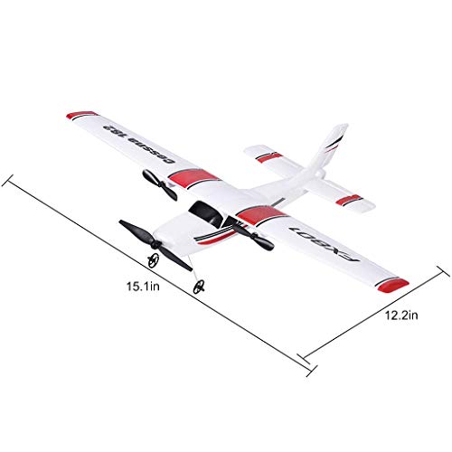 Rc Plane, 2.4ghz 2channel, Remote Control Airplane, Ready to Fly, Rtf Gliding Aircraft, Easy
