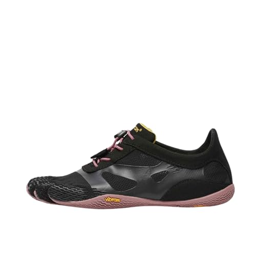 Vibram Women's FiveFingers KSO EVO, Black/Rose, 38 EU / 7.5-8 US