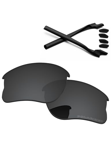 Image of Replacement Lenses & Rubber Kits for Oakley Half Jacket 2.0 XL OO9154 62mm - Precise Fit, UV Block, Impact Resistant