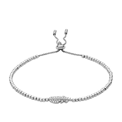 Preisvergleich Produktbild Fossil Damen Armreifen Edelstahl JA6933040, Silber