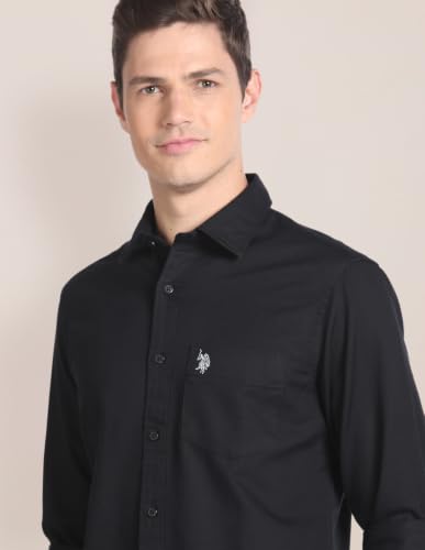 Image of U.S. POLO ASSN. Men's Cotton Regular Fit Shirt