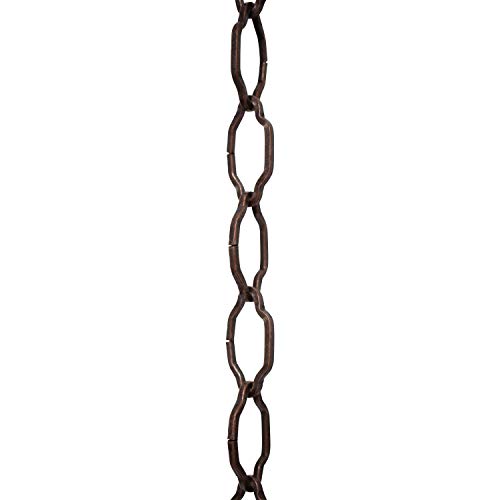 Image of RCH Hardware CH-S57-30-AC Steel Chandelier Chain, Antique Copper (1 Foot)