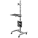 Balt 27614 Beta Sit Stand Mobile Workstation Cart, 67
