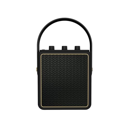 Image of Schneider ENERZA HP20 Portable Wireless Bluetooth Speaker | 20W Triple-Driver 360 Sound | Auracast & Bluetooth 5.4 | IPX4 Splash Proof | Fast Charge 0-80% in 1Hr | 10Hr Playtime - Black