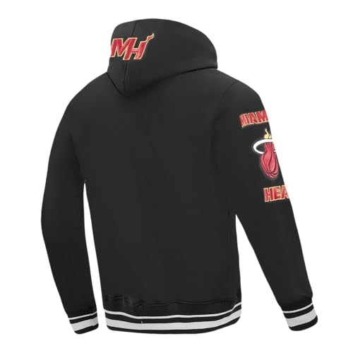 Image of Pro Standard Mens NBA Retro Classics Brushed Back French Terry Pull Over Hoodie