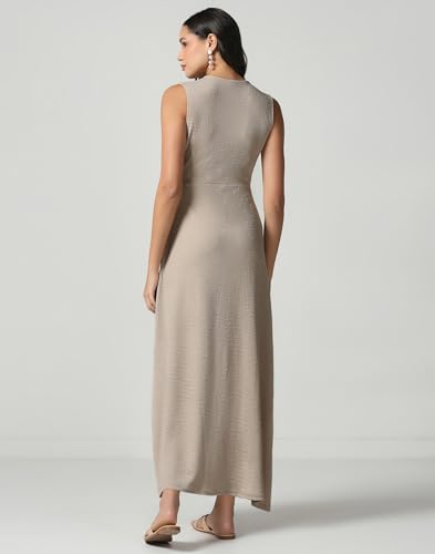 Image of Selvia Textured Lycra A-Line Dress for Women, One Piece Western Dress for Women