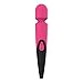 Velocity Massage Wand - Waterproof, Wireless, Powerful Vibration - Personal Therapeutic Massager (Pink)