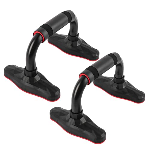 Luxmoori Push Up Bars, Workout Bars for Women and Men, Strength Trainer Push Up Bars for Home Gym Fitness