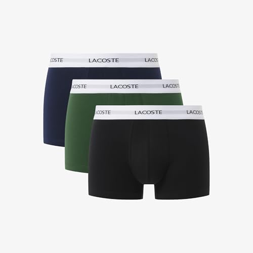 lacoste Calecons et Slips 5h5150 EIN Noir/Vert-Marine L