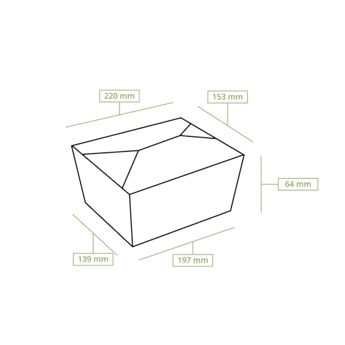 BIOZOYG Contenitore per Alimenti da Asporto i