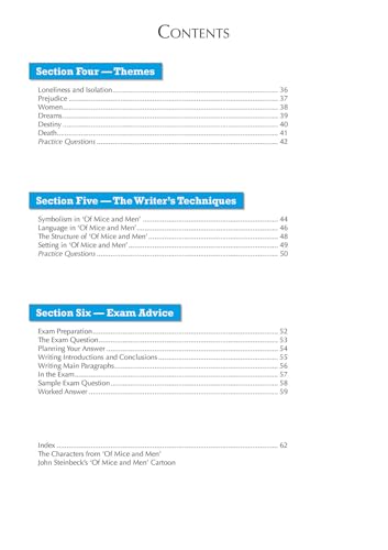 GCSE English: "Of Mice and Men": the Text Guide