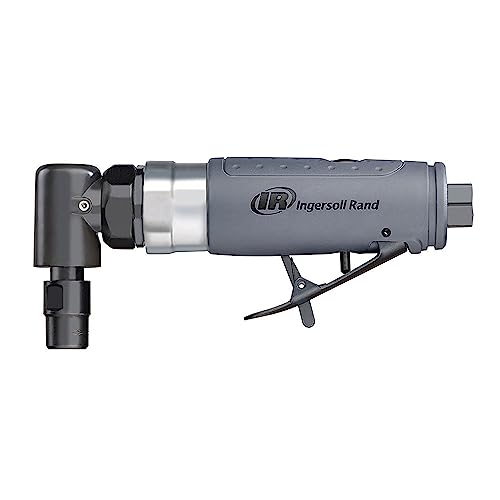 Ingersoll Rand 302B-M Meuleuse d'angle pneumatique, et léger pour le travail du métal et du bois, machine professionnelle de 0,25 kW et 20.000 tr/min – Image 3