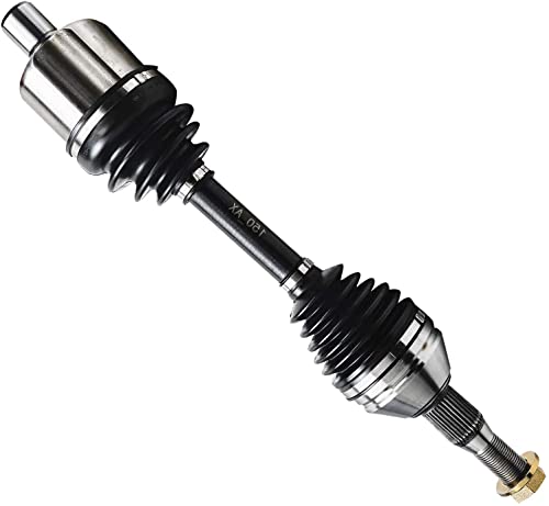 Image of Detroit Axle - Front Left CV Axle Kit for Chevy Impala Pontiac Grand Prix Buick LaCrosse Regal Allure Century Olds Intrigue Driver Side CV Axle Assembly Outer Tie Rod End Replacement