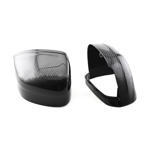 Boîtier de rétroviseur Volvo XC60 2018-2022 en finition style fibre de carbone