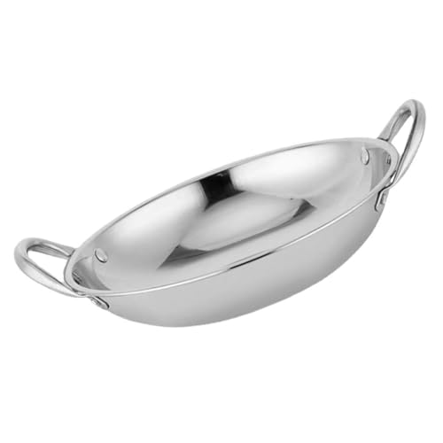 Wok de Acero Inoxidable con Doble Asas miniatura 1