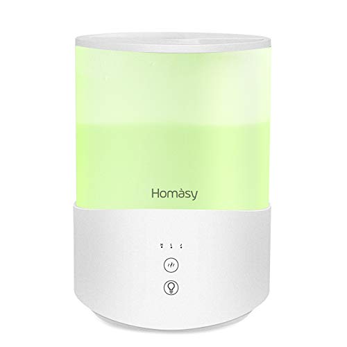 VicTsing 5L Humidificador Bebé Seguridad Ultrasónico, Silencioso, Ambientador, Boquilla 360° Grados,Apagado Automatico...