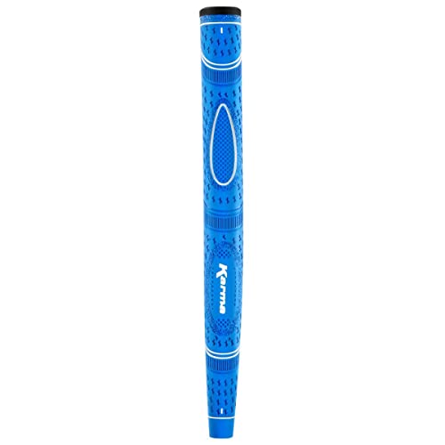 Karma Dual Touch Blue Midsize Golf Putter Grip for Men and Women