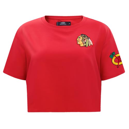 Camiseta NHL mujer de manga corta y algodón Getaway Solids talla L