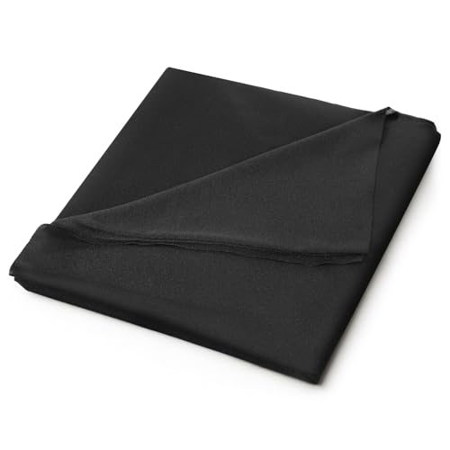 Speaker Grill Cloth Acoustic Fabric 67x20 Inch 3D Black Mesh for Speaker Repair Home Theater Stage Ktv Automotive