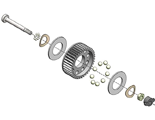 Moores Ideal Products MIP Losi Mini-TB 2.0 Ball Diff Rebuild Kit, 20095