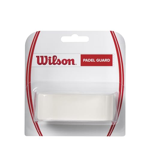 Wilson Padel-Guard, Nastro Adesivo Protettivo, 3.3 x 41 cm, per la Protezione Contro Il Contatto con Le Pareti e Il Pavimento, WRRR940100 Unisex, Trasparente