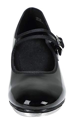 Linodes Unisex PU Leather Easy Strap Tap Shoe Dance Shoes for Women and Men's Dance Shoes-6082