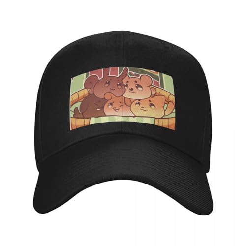 ECUXSRHN Gorra para Hombre Bakery Babies: Cesta de Pan, Bolso de Playa, Sombrero de Anime, Moda Playera para Mujer y Hombre.