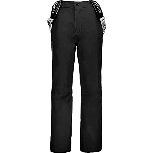 WP 10.000 CMP Salopette Sci in Twill da Bambini, Nero, 140
