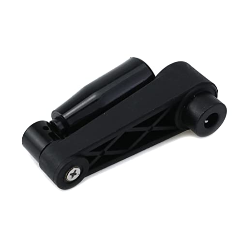 Image of 3.35-Inch Length Foldable Crank Handle Nylon Swivel Rocker Handle for Industrial Machine Tools or Other Equipments (Hole Diameter 8mm)
