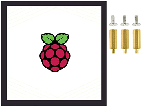 waveshare 4inch DPI Touch Screen LCD (C) for Raspberry Pi 4B/3B+/3B/2B/Zero/Zero 2 W/2 WH, 720x720 IPS Square Display Toughened Glass Cover Refresh Rate up to 60Hz