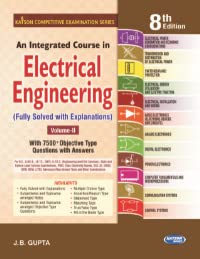 An Integrated Course In Electrical Engineering Volume II