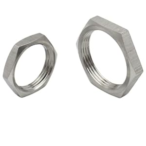 Jvnalwnkv Sechskant Flanschmutter 2/5 Stück