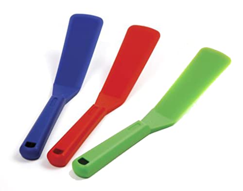 Norpro Bundle with 3 My Favorite Spatulas - Green, Blue, and Red
