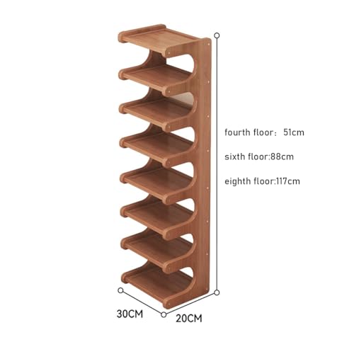 Étagère à chaussures murale d'angle pour optimiser l'organisation de votre entrée