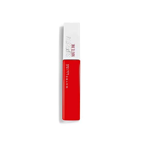 Maybelline New-York – Rouge à Lèvres Mat Liquide – Longue Tenue – Superstay Matte Ink – Teinte : Dancer (118), 5 ml