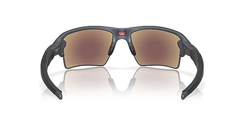 Image of Oakley Man Sunglasses Blue Steel Frame, Prizm Sapphire Polarized Lenses, 59MM