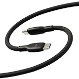 Motorola TurboPower Silicone 5A Black USB-C to USB-C Cable- 100W, 40k Bends, Flexible for Type C, Moto G Power, Play, Stylus,5G 2024/2023/2022/2021,Edge+2023/2022/2021,Razr+2023/5G
