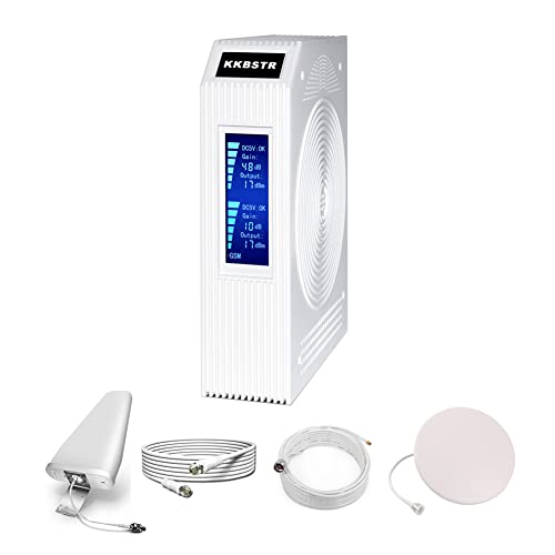 Amplificateur De Signal Mobile 5G/4G/3G/2G - 6 Bandes - Pour Maison, Bureau, Sous-sol - Installation Facile
