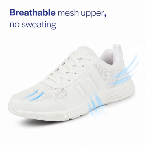 Image of FAUSTO Unisex Unisex School Uniform Shoes|Boys & Girls Lace Up School Shoes|Breathable Comfort Insole Kids School Shoes