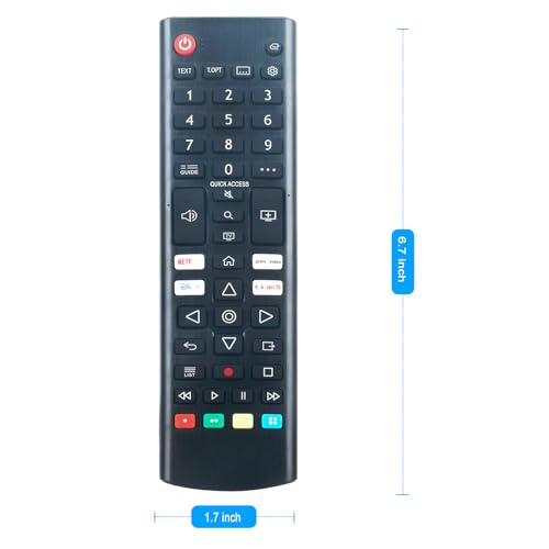 Télécommande de rechange LG compatible avec 60UP7670PUB 32LM637BPUB 43LM5770PUA