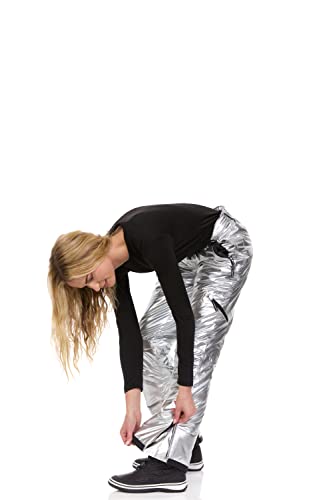 Arctic Quest Womens Insulated Ski & Snow Pants, Metallic Silver, S #TOP2