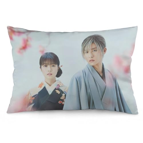 目黒蓮31 枕カバー ロング枕カバー 両面印刷 柔らかく生地 横寝用抱き枕 向き寝 室内装飾 20"x30"