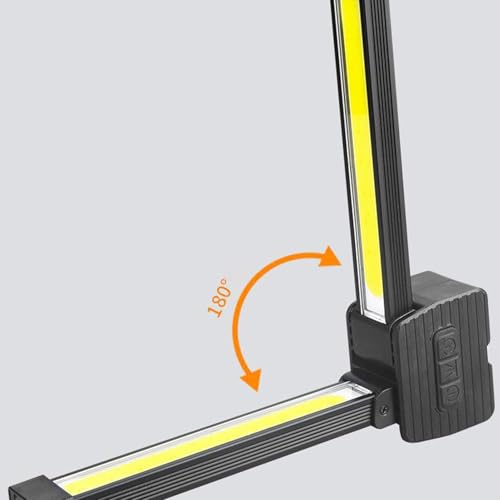 Luz LED de posación de aluminio con 7 modos de intensidad ajustable para gimnasio 7