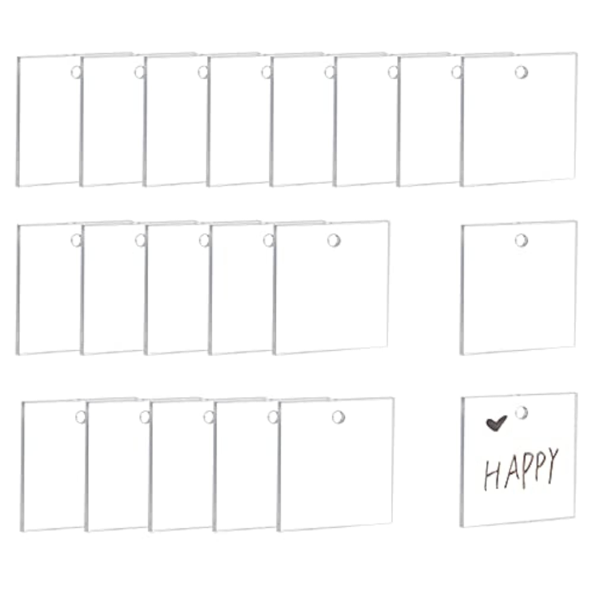 Clear Acrylic Sheets for DIY Crafts