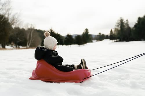 Pelican Baby Sled Deluxe with Weather Shield - Toddler Sled for Snow, Durable for Winter Sledding - Ages up to 24 Months - image 4