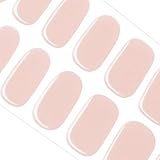 DANNI&TONI ジェルネイルシール ワンカラー ヌード ネイルシール 硬化タイプ ネイルシール硬化 ジェルネイルシール オフィス ジェルネイル ネイル シール 貼るネイル 貼るジェルネイル 長持ち ツール付き 28シールネイル (Tint Nude)